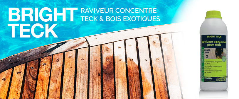 Bright teck matt chem raviveur de teck et bois exotiques